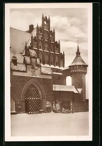 AK Marienburg, Mittelschloss Firmariegiebel