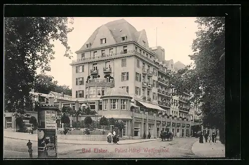 AK Bad Elster, Palast-Hotel Wettinerhof