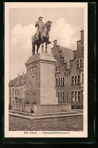 AK Bad Cleve, Am Hohenzollernbrunnen