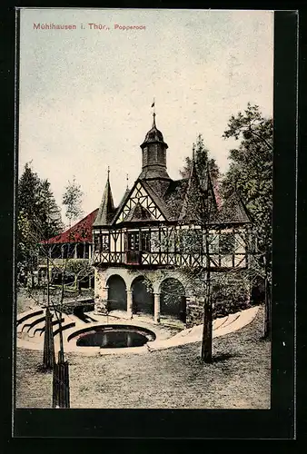 AK Mühlhausen i. Thür., Popperode-Quellenhaus