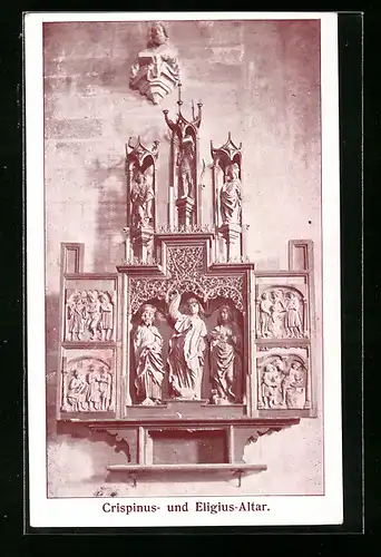AK Schwaigern, Crispinus- und Eligius-Altar