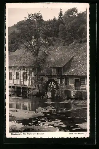 AK Blaubeuren, Alte Mühle am Blautopf