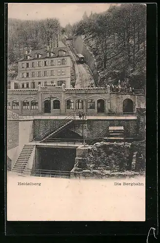 AK Heidelberg, Station der Bergbahn