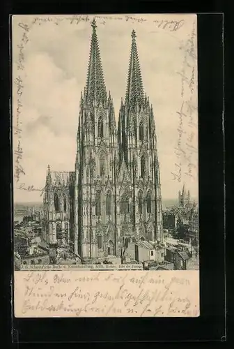 Künstler-AK Köln, Kölner Dom