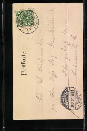 Künstler-AK Köln, Kölner Dom