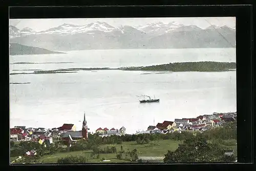 AK Molde, Blick auf den Ort und das Wasser