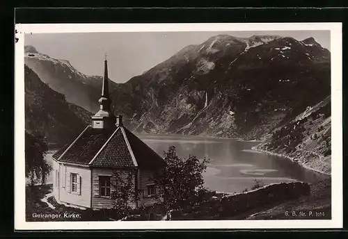 AK Geiranger, Kirke, Panorama