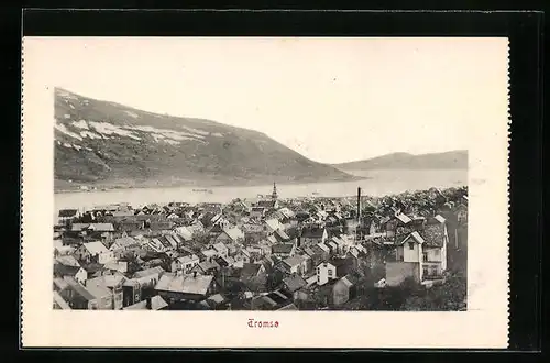 AK Tromso, Blick über die Dächer