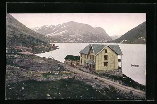 AK Geiranger, Djupvandet, Haus am See