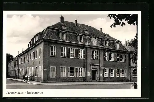 AK Ludwigsburg, Fremdenheim, Stuttgarter Strasse 30
