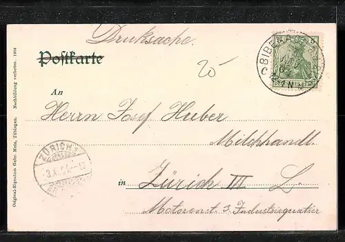 AK Biberach, Marktplatz