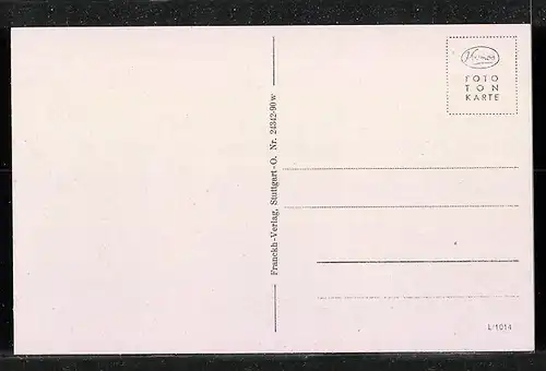 AK Schwaigern, Marktplatz mit Gasthaus zur Sonne