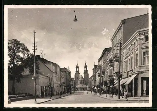 AK Gnesen, Friedrichstrasse