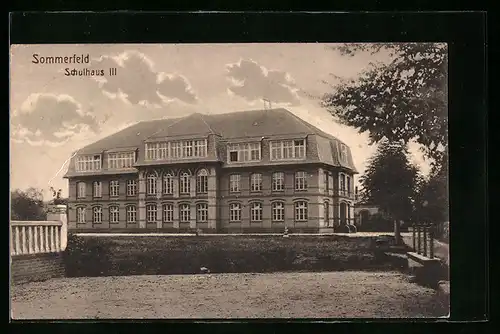 AK Sommerfeld, Schulhaus III