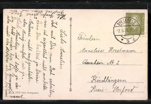 AK Bielefeld, Partie im Botanischen Garten