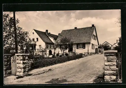 AK Mechterstädt /Thür., Blick auf den Bodelschwingh-Hof