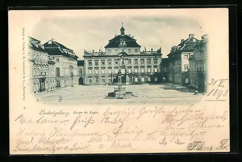 AK Ludwigsburg, Corps de Logis