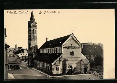 AK Schwäb. Gmünd, St. Johanniskirche