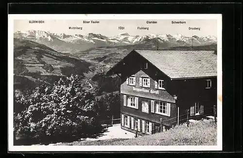 AK Hörnli-Kulm /Fischental, Gasthaus Hörnli