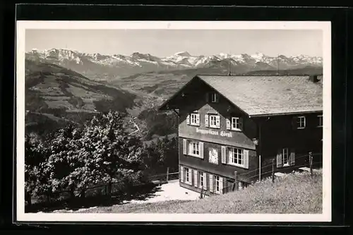 AK Hörnli-Kulm /Fischental, Berggasthaus Hörnli