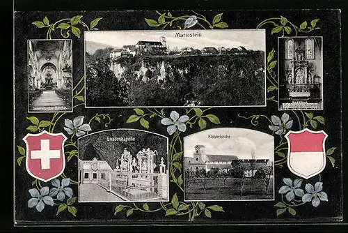 AK Mariastein, Klosterkirche und Gnadenkapelle