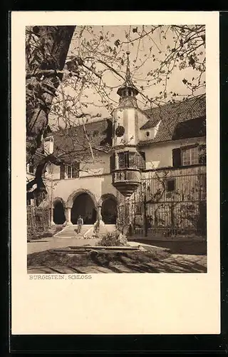 AK Burgistein, Blick auf das Schloss