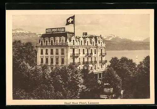 AK Lausanne, Hotel Mont Fleuri