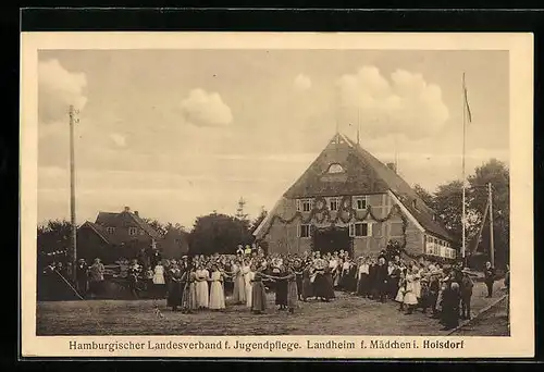 AK Hoisdorf, Hamburgischer Landesverband f. Jugendpflege, Landheim für Mädchen