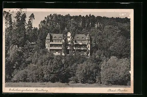 AK Bad Berka, Erholungsheim Rodberg