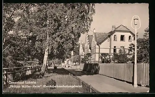 AK Lubmin, Philipp Müller-Heim, Reichsbahnerholungsheim