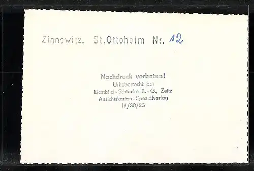 AK Zinnowitz, Innenansicht des St. Ottoheimes