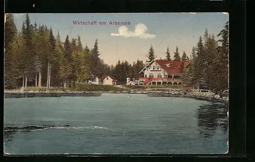 AK Arbersee, Wirtschaft am Arbersee