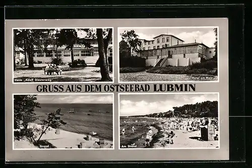 AK Lubmin, Hotel am Meer und Strand
