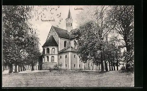AK Lehnin, Blick auf die Klosterkirche