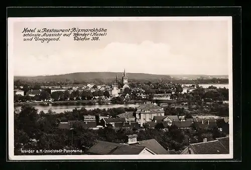 AK Werder a. d. Havel, Inselstadt Panorama