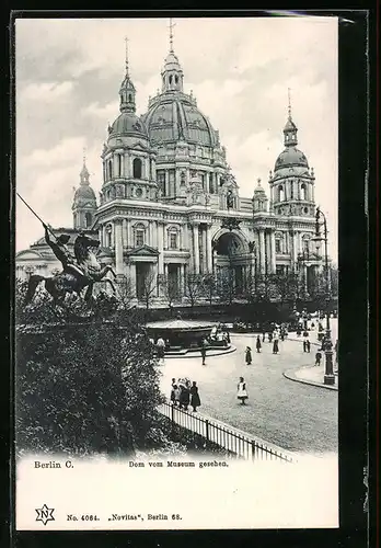 AK Berlin, Dom vom Museum gesehen