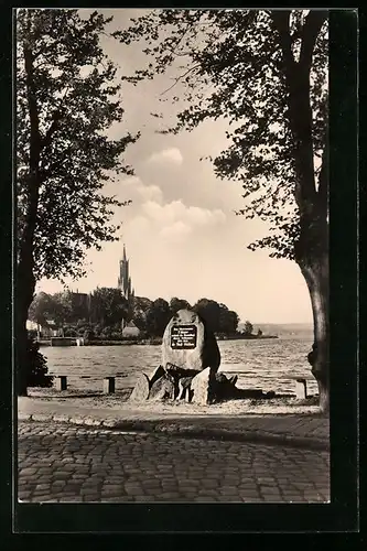 AK Malchow /Mecklbg., Am Malchower See