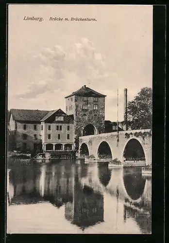 AK Limburg, Brücke mit Brückenturm