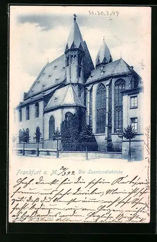 AK Alt-Frankfurt, Die Leonhardtskirche