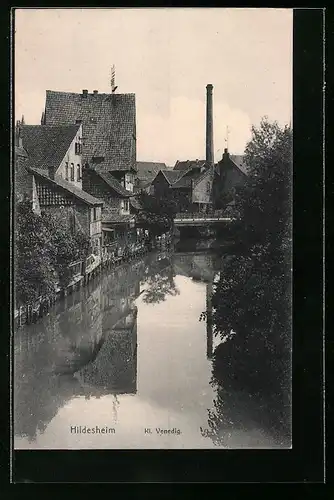 AK Hildesheim, Häuser in Klein Venedig