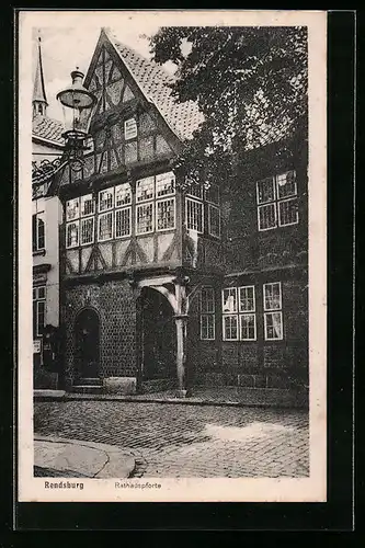 AK Rendsburg, An der Rathauspforte