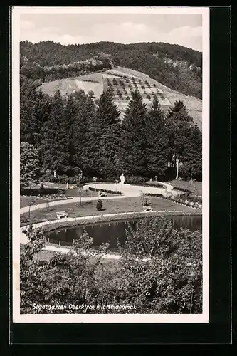 AK Oberkirch, Heldenmal im Stadtgarten