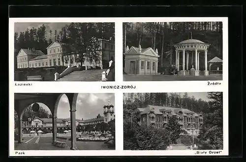 AK Iwonicz-Zdroj, Lazienki, Park, Bialy Orzel