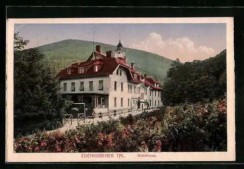 AK Edenkoben, Blick zum Waldhaus