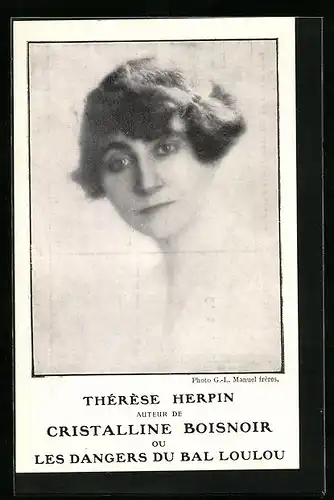 AK Thérèse Herpin, Autorin von Cristalline Boisnoir
