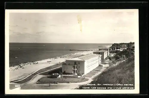 AK Varna, Les sables d`or - Vue generale