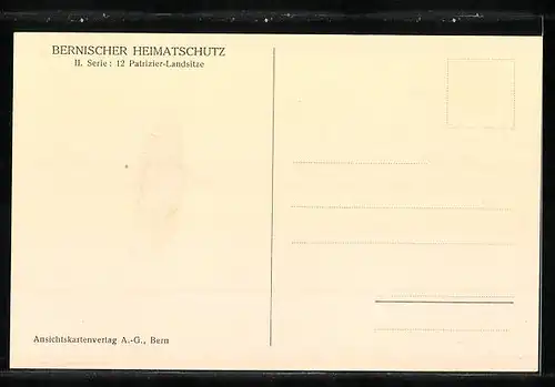 AK Bern, Landsitz Weissenstein