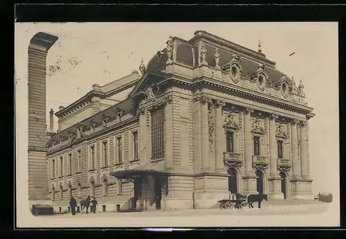 AK Bern, Ansicht vom Stadttheater