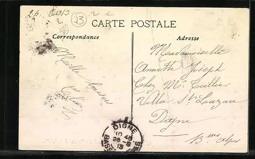 AK Marseille, Vue générale des Bassins de la Joliette