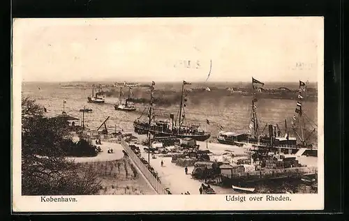 AK Kopenhavn, Udsigt over Rheden